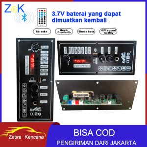 (Dikirim Dari Jakarta) Papan Decoder Amplifier Audio Daya Pemutar MP3 USB Untuk Audio Kendaraan Accs/Bluetooth Speaker Power Amplifier Board 3.7V Lithium Battery Rechargeable