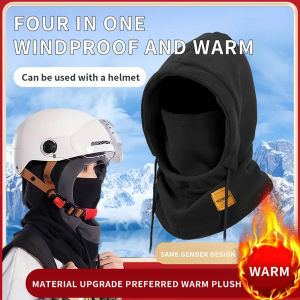 Winter Balaclava Face Mask Windproof Thermal Hooded Scarf for Skiing Cycling Fishing Cold Weather Sports Gear Christmas Gift