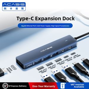 Acasis | Multi-Port Type-C HDMI Splitter Converter