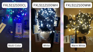 Firefly SOLAR LED String Lights – 100 LEDs 7 Meters With Remote SOLAR Christmas Lights FXL5112100