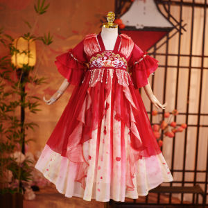 Dinielephant | Girls Ancient Style Dress New Spring Chinese Style