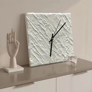 💥Dream Best🔥 Silent Wall Clocks Modern Design Wall Clocks Living Room Luxury Clock Minimalism Brief Bedroom Clock Elegant Stylish Home Decor 30*30cm