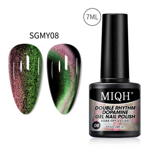 Sơn Móng Tay Từ Tính Dopamine Double Light 7ml Năm 2025 Thiết Kế Mắt Mèo Dệt Bền Lâu Sử Dụng Đèn LED/UV Dành Cho Salon