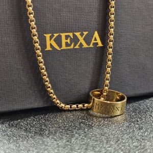 KEXA - Kalung Titanium Pria Viking Anti Karat