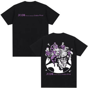 Bandai | Anime JoJo Bizarre Adventure Golden Wind Graphic T-shirts Mens Women Fashion Casual Short Sleeves T Shirt Streetwear