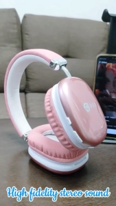 V2S S10 Wireless Bluetooth on-Ear Headphone Headset 6.0 Bluetooth with Microphone Noise Cancellation
