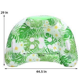 Phao Nổi Hình Võng Thư Giãn Cho Người Lớn - Phao Bơi Dạng Ghế Nằm Thư Giãn Trong Hồ Bơi