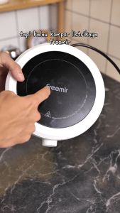 KOMPOR ALL WAJAN: freemir Kompor Listrik Keramik Mini Kompor Induksi 1 Tahun Garansi