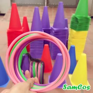 Chóp vận động vòng ném cổ chai trò chơi cho bé vận động Samcos