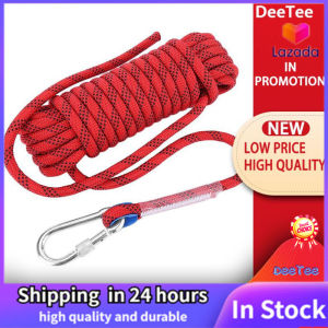 Big Promotion 12mm Heavy Duty Paracord Panchute Corad Lanyard with Carabiner Climbing Rope Accessory