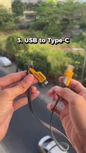 Dây sạc nhanh 4 trong 1  Cáp sạc siêu nhanh 65W sạc chuẩn cho mọi thiết bị Smartphone  Laptop Đa Năng Tiện Lợi