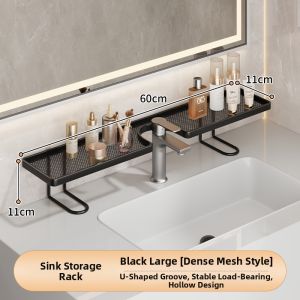 WUBUWEI | Freestanding Drill-free Bathroom Storage Shelf