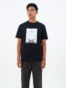 3Second Kaos Pria Lengan Pendek Katun Regular Fit T-Shirt OL-C380723