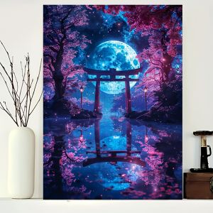 1000 Pieces Moonlit Reflection Jigsaw Puzzle Home Decor Adults Puzzle Games Family Fun Floor Puzzles Educational Toys for Kids