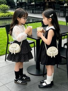 XIAOCHAOXIU | Butterfly Bow Girls Crossbody Bag