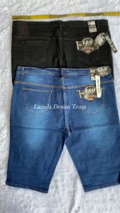 Celana Jeans Pendek Wanita 7/8 Size 27-38 Bisa COD Bayar di Tempat Murah Ukuran Super Big Jumbo
