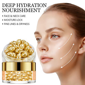 30 Capsules/Box Face and Neck Vitamin E Serum Capsules Deep Moisturizing Essence Deeply Nourishes and Brightening Skin Essence