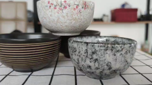 ถ้วยทรงกลม ถ้วยน้ำซุปเซรามิค