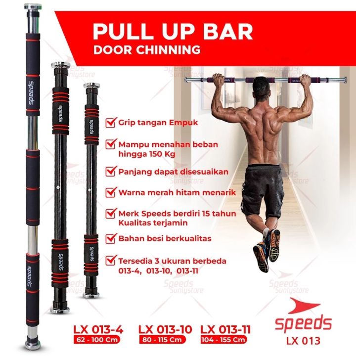 Pull Up Bar Speeds LX 013-4 Alat Latihan Otot Tubuh Desain