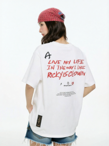 RickyisClown | Casual Stylish Loose Cotton Tshirt