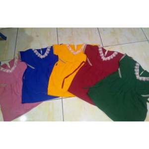 MIDI DRESS WANITA BUSUI RAYON PREMIUM