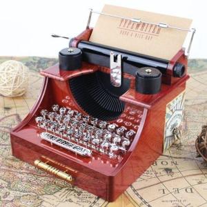 HUAYASEN | Vintage Typewriter Mechanical Music Box