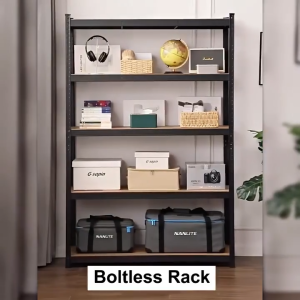 Boltless Rack Kitchen Organizer Metal Shelf Steel Rack Shelves Metal Storage Rack Multi-Purpose 3/4/5/6 Layer