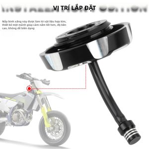 Nắp Bình Xăng CNC KTM Có Van Thở Dành Cho Xe Mô Tô Địa Hình KTM SX SXF XC XCF XCW XCFW EXC EXCF 125-450 Năm 2011-2023 Phụ Kiện Motocross
