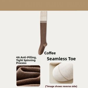 Miiow | Anti-Slip High-Tube Knee-Length Women Socks For Autumn Winter Spring Thickened Warm Pressure Leggings Protection MiiOW Cat Person