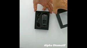 Casing Kunci Remote Mobil Carbon Fiber - RAIZE / ROCKY / AVANZA 2022