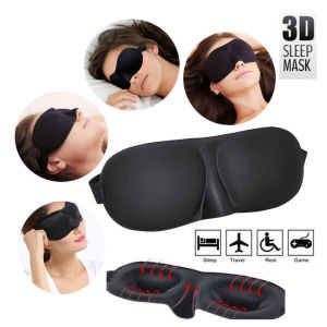 3D Memory Foam Sleep Mask Soft Comfortable Eye Mask for Sleep Pressure Sleeping Mask Lightweight Breathable