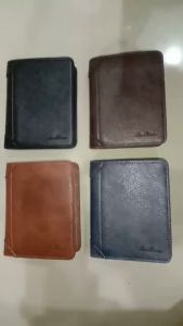 MENBENSE D2425-2 DOMPET UANG TEBAL VERTIKAL BAHAN SINTETIS LEMBUT PRODUK IMPOR