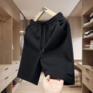 กางเกงขาสั้นทรงหลวมสไตล์อเมริกันสำหรับผู้ชาย กางเกงขายาวทรงสปอร์ต 5 ชิ้น ทรงหลวม สวมใส่สบาย กางเกงขายาวลำลอง