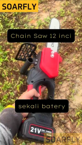 (Free 12-inch)16-Inch Electric Saw Cordless Battery Chain Saw 3000W Battery Electric Saw Chain Saw Cutting Machine Electric Saw Chainsaw