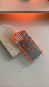 GKK Case Magsafe Carbon iPhone 11 12 13 14 15 16 PRO MAX Acrylic Case Anti Menguning