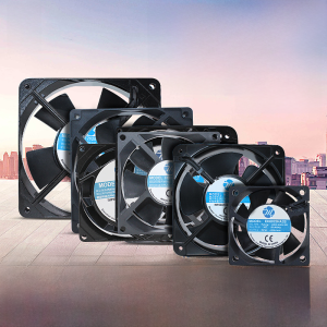 High-Speed Industrial Axial Fan 220V AC Cabinet Electric Box Charging Station Powerful Silent Heat Sink Fan for Computer Hardware