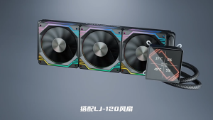 LC DP-01 Digital CPU Aio Cooler 240mm 360mm Black / White ( 5V ARGB ) Liquid Radiator