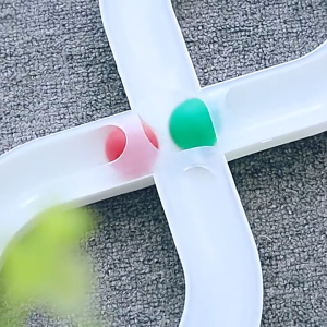 Interactive Cat Puzzle Track Toy Interactive Play Circuit for Indoor Cats Durable & Environmentally Friendly Local Stock