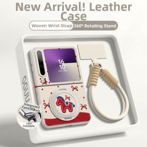 GGUU | Premium Flip Leather Phone Case With Strap and Rotatable Bracket for PuraX