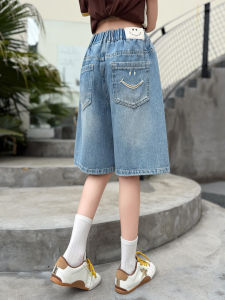Embroidered Summer Pants For Girls Stylish and Versatile Shorts