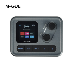 M-VAVE | M-VAVE Pocket AMP Guitar Multi-effects Pedal Amplifier 80 Preset Tone Storage 20 AMP Simulation Storage Rechargeable Amp