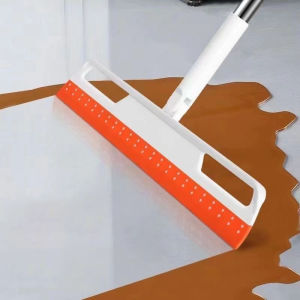 Magic Broom For Wiping Water And Mopping The Floor Dual-Purpose Household Use For Sweeping Bathroom Wiper Glass Tile Cleaning