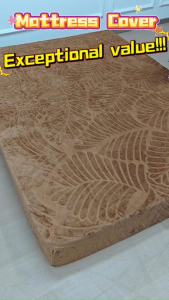 3pcs Cadar Velvet Mattress Protector Fitted Bedsheet Bedding Set Cadar Bulu Super Lembut Sesuai untuk Pelindung Tilam Simmons