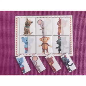 [ Matching ] Laminated Quiet Book  |   Montessori Early Learning Busy Book for Kids