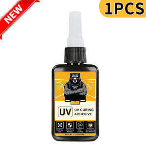 Loolifl Shadowless Glue Fast Curing Waterproof Super Strong Uv Curing Adhesive for Glass Acrylic Fish Tank Coffee Table Nail Art