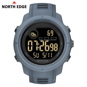 Đồng Hồ Kỹ Thuật Số NORTH EDGE MARS 5 Dành Cho Nam Chống Nước 50M HR & SpO2 Đồng Hồ Thông Minh Thể Thao Quân Sự Ngoài Trời Màn Hình LED Dây Cao Su