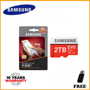 100% Original (Free Card Reader) (Free Shipping) Sansung Evo Plus Memory Card 128GB 256GB 512GB 1024GB 1TB 2000GB Micro SD SDHC Card C10 U3 Micro SD Card