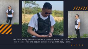 CHEST BAG AVENTURY TAS DADA PRIA TAKTICAL RIG BAG OUTDOOR