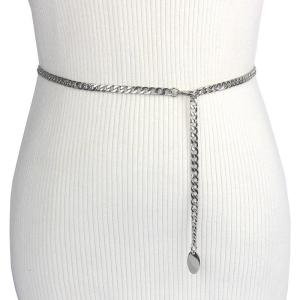 Pearl Waist Chain Womens Skirt Slimming Fashion Simple Decoration Dress Belt Summer Thin Waist Belt Womens Fashion Accessory