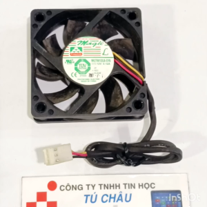 Quạt 6Cm dày 1.5Cm / Điện áp DC 12V Loại 3 dây đầu nguồn 3 Pin (Quạt tháo LK)